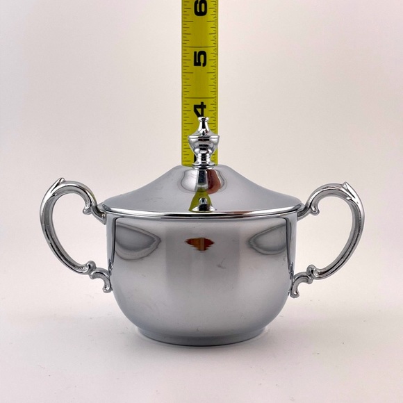 Vintage, Creamer and Two-handled Sugar Bowl with Lid, A Danny Wilson Original - Picture 8 of 12